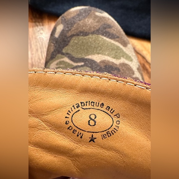 Fluevog Gallant Willy Camo Size 8M/10W - Picture 6 of 10